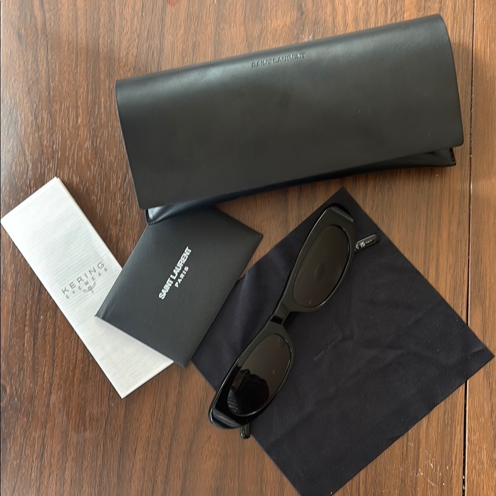 Saint Laurent Black Sunglasses